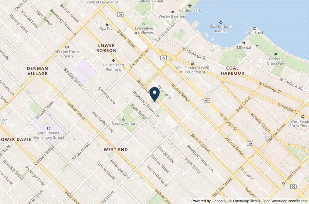1408 Robson St Unit 1303, Vancouver, BC - MLS: R3177280