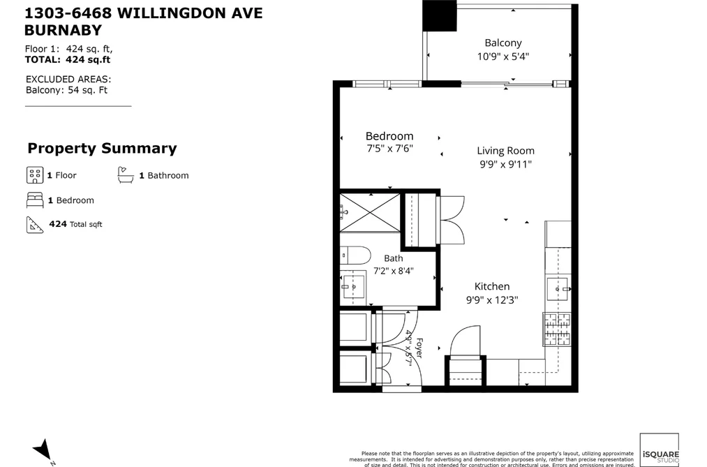 1303 6468 WILLINGDON AVENUE, Burnaby BC V5H 0L3, Burnaby BC — Residential for Sale — Photo 27 of 28