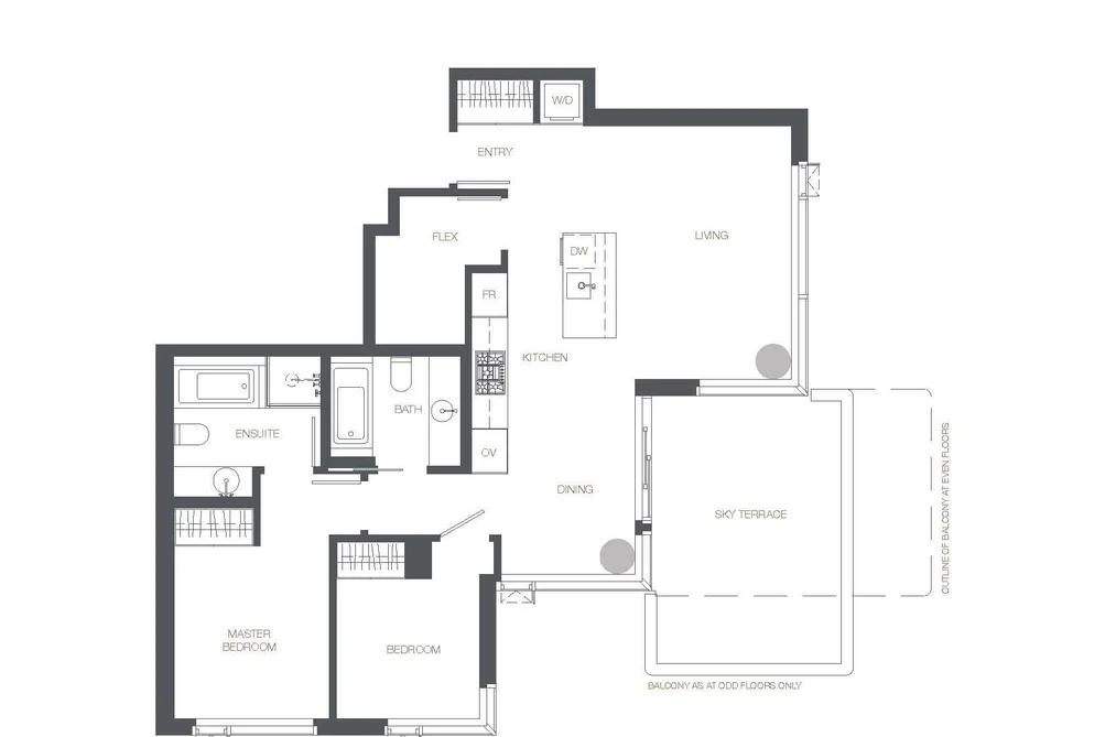 1306 1408 ROBSON STREET, Vancouver BC V6G 0E6, Vancouver BC — Residential for Sale - Photo 6