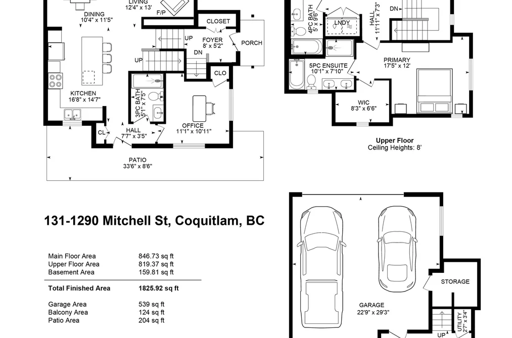 131 1290 MITCHELL STREET, Coquitlam BC V3E 0N9, Coquitlam BC — Residential for Sale - Photo 2