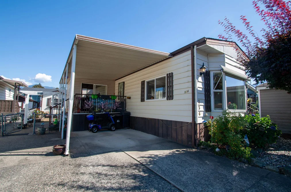 Manufactured Home for sale at 136 6338 Vedder Road Chilliwack British Columbia - MLS: R3162274