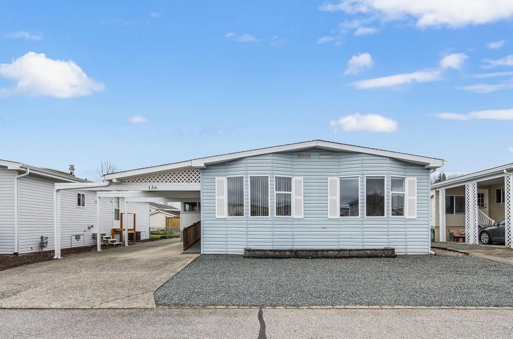 Manufactured Home for sale at 136 9055 Ashwell Road Chilliwack British Columbia - MLS: R3109454