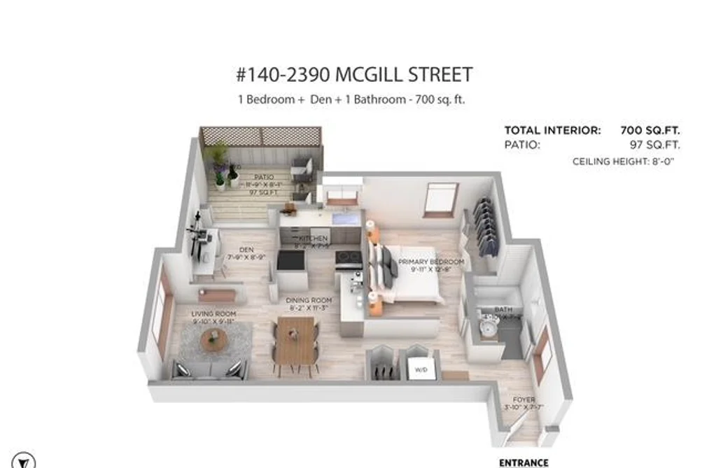 140 2390 MCGILL STREET, Vancouver BC V5L 1C6, Vancouver BC — Residential for Sale — Photo 30 of 31