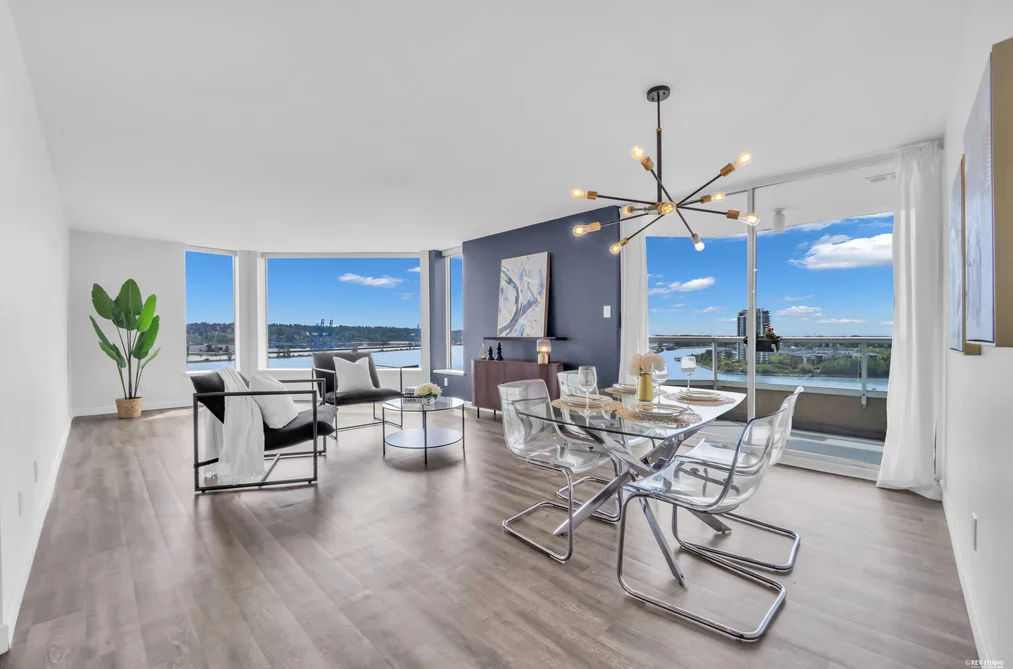 Condo for sale at 1404 1065 Quayside Drive New Westminster British Columbia - MLS: R3123240