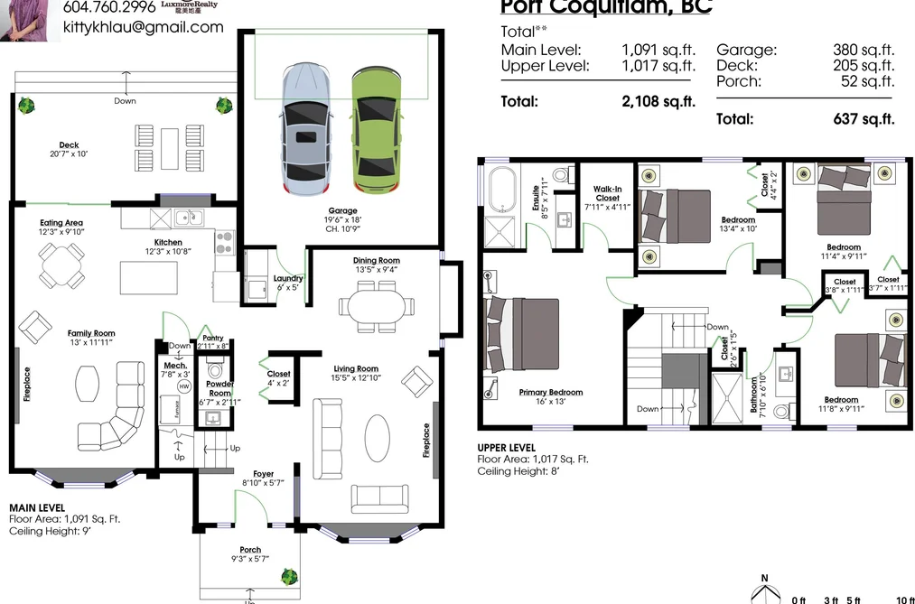 1463 RIVERWOOD GATE, Port Coquitlam BC V3B 7P1, Port Coquitlam BC — Residential for Sale - Photo 2