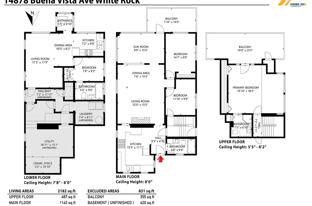 14878 BUENA VISTA AVENUE, White Rock BC V4B 1X4, White Rock BC — Residential for Sale - Photo 4
