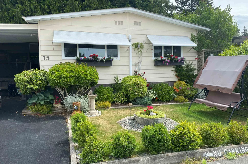 Manufactured On Land for sale at 15 1640 162 Street Surrey British Columbia - MLS: R3132352