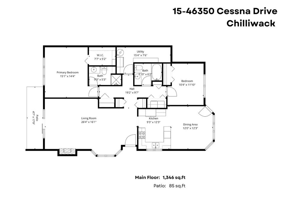 15 46350 CESSNA DRIVE, Chilliwack BC V2P 7W3, Chilliwack BC — Residential for Sale - Photo 6