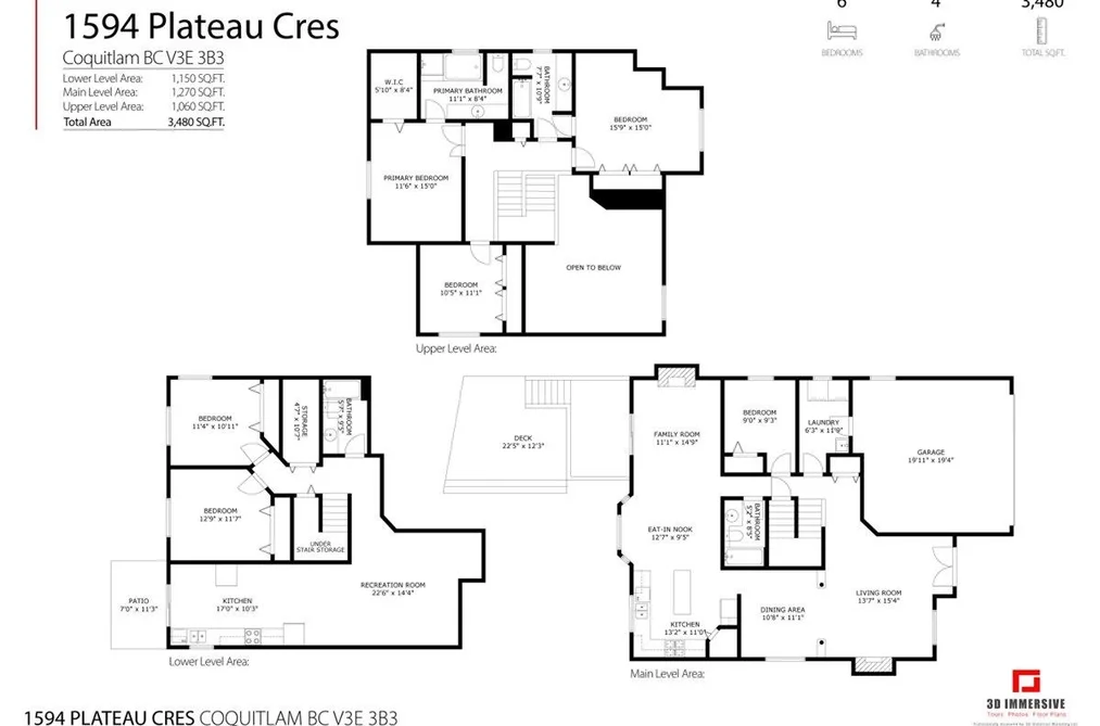 1594 PLATEAU CRESCENT, Coquitlam BC V3E 3B3, Coquitlam BC — Residential for Sale — Photo 40 of 40