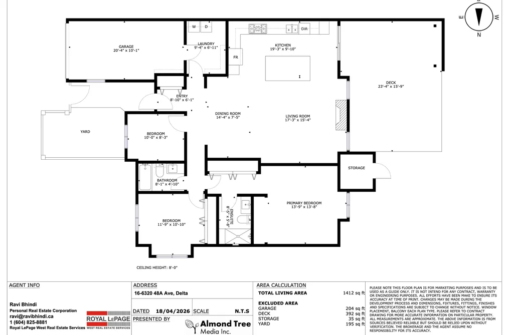 16 6320 48A AVENUE, Delta BC V4K 4W3, Delta BC — Residential for Sale - Photo 3