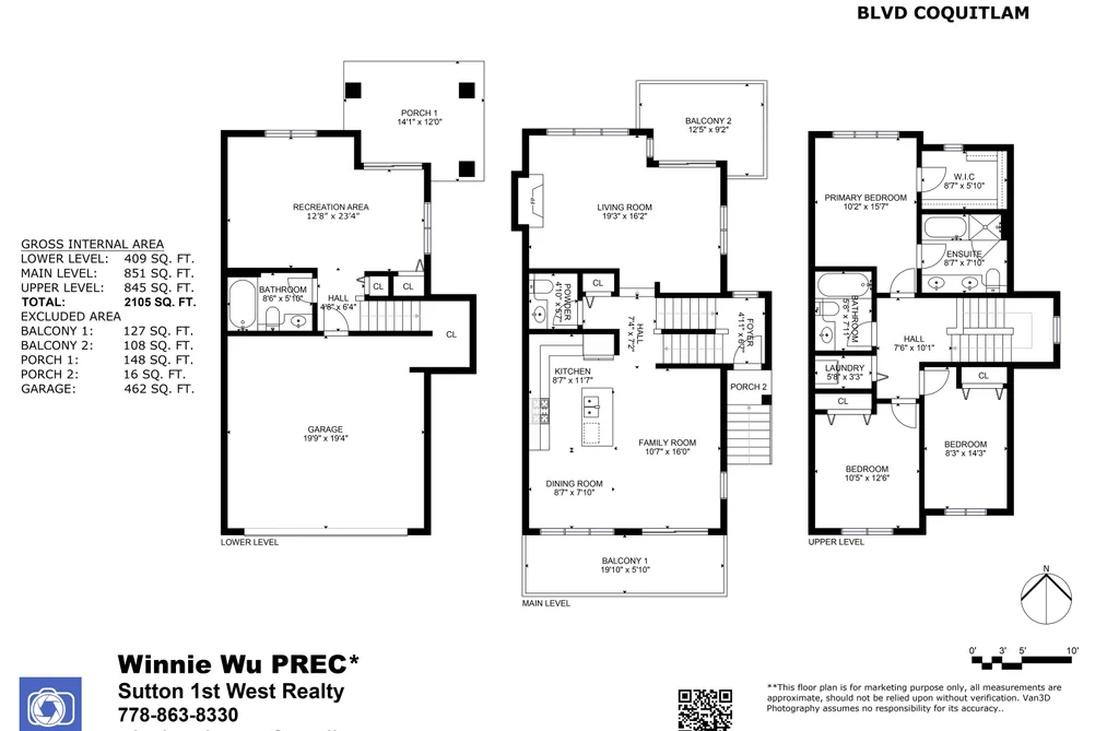 160 3105 DAYANEE SPRINGS BOULEVARD, Coquitlam BC V3E 0C2, Coquitlam BC — Residential for Sale — Photo 40 of 40