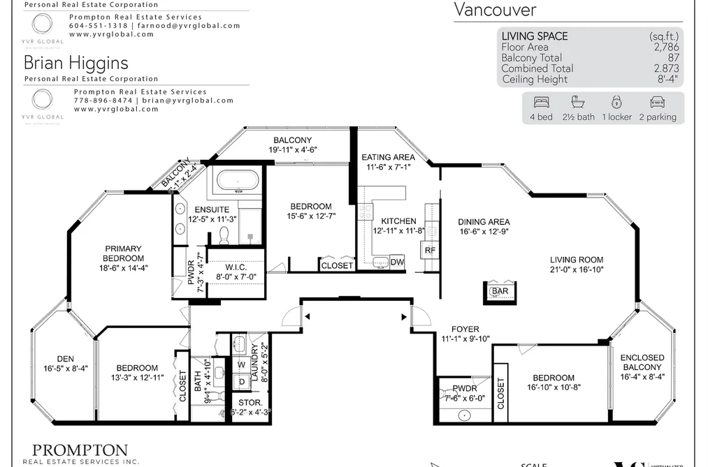 1601 738 BROUGHTON STREET, Vancouver, BC — Residential for Sale — Photo 31 of 31