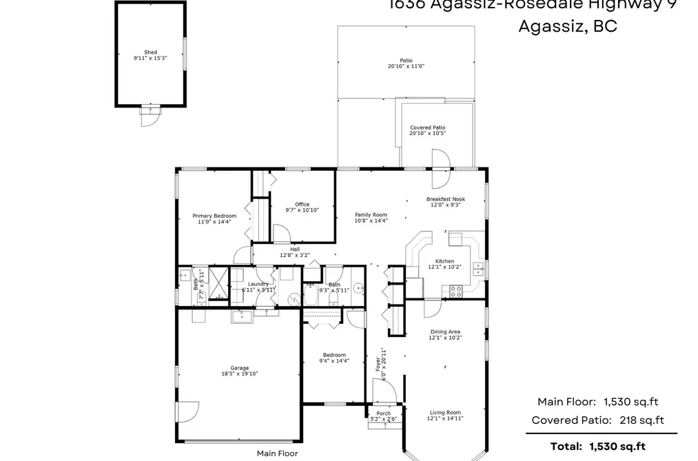 1636 AGASSIZ-ROSEDALE NO 9 HIGHWAY, Agassiz BC V0M 1A3, Agassiz BC — Residential for Sale — Photo 38 of 38