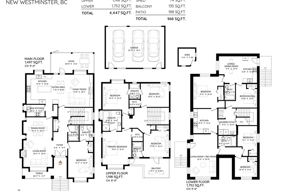 1711 SIXTH AVENUE, New Westminster BC V3M 2C8, New Westminster BC — Residential for Sale - Photo 2