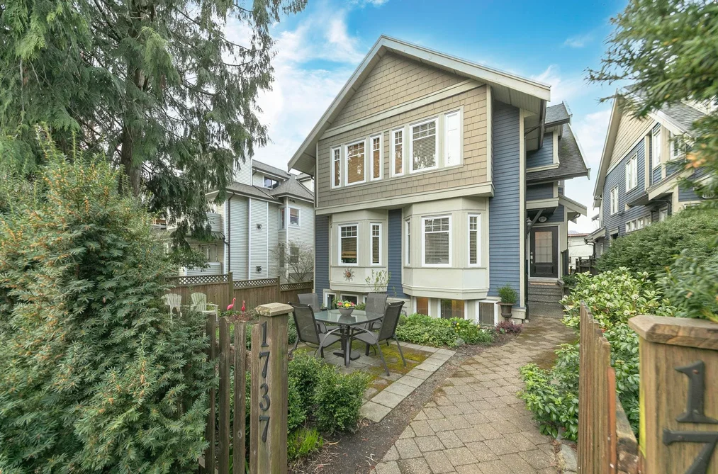 Townhouse for sale at 1737 Frances Street Vancouver British Columbia - MLS: R3117814