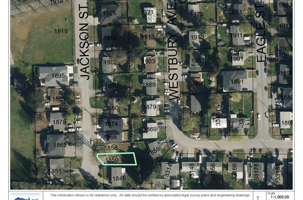1850 JACKSON STREET, Abbotsford BC V2S 2Z9, Abbotsford BC — Land for Sale - Photo 2