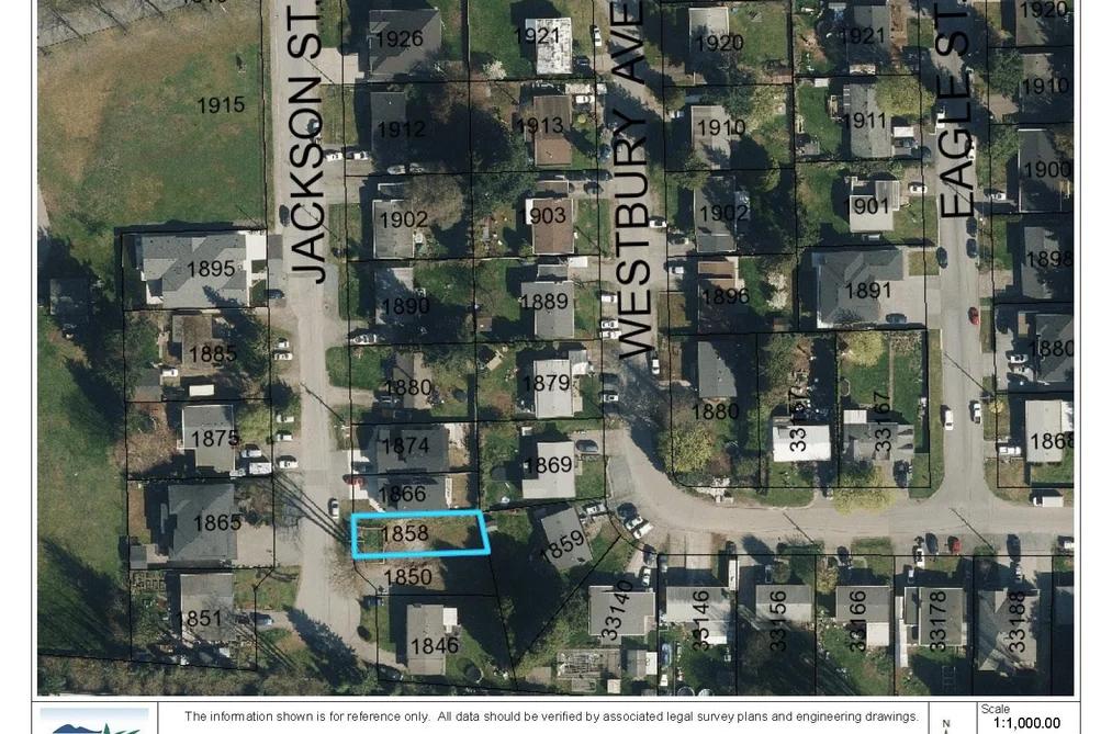 1858 JACKSON STREET, Abbotsford BC V2S 2Z9, Abbotsford BC — Land for Sale - Photo 2