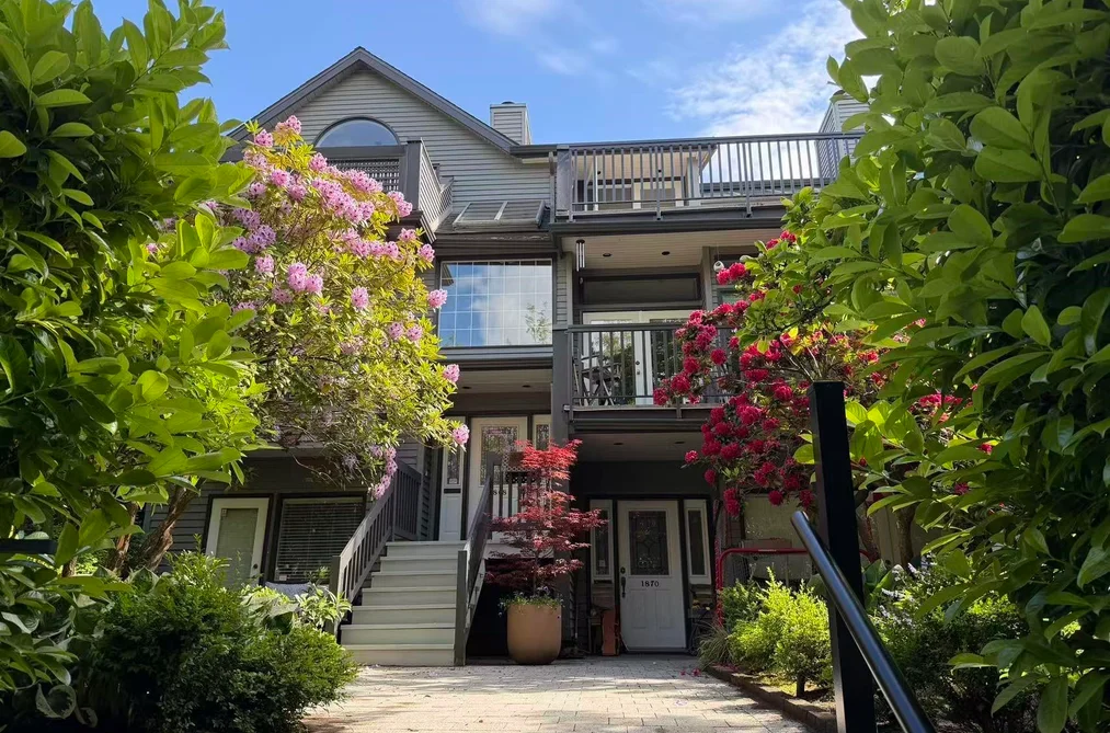 Townhouse for sale at 1868 West 15th Avenue Vancouver British Columbia - MLS: R3129937