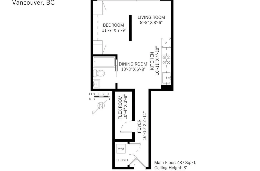 1903 1133 HORNBY STREET, Vancouver BC V6Z 1W1, Vancouver BC — Residential for Sale - Photo 3