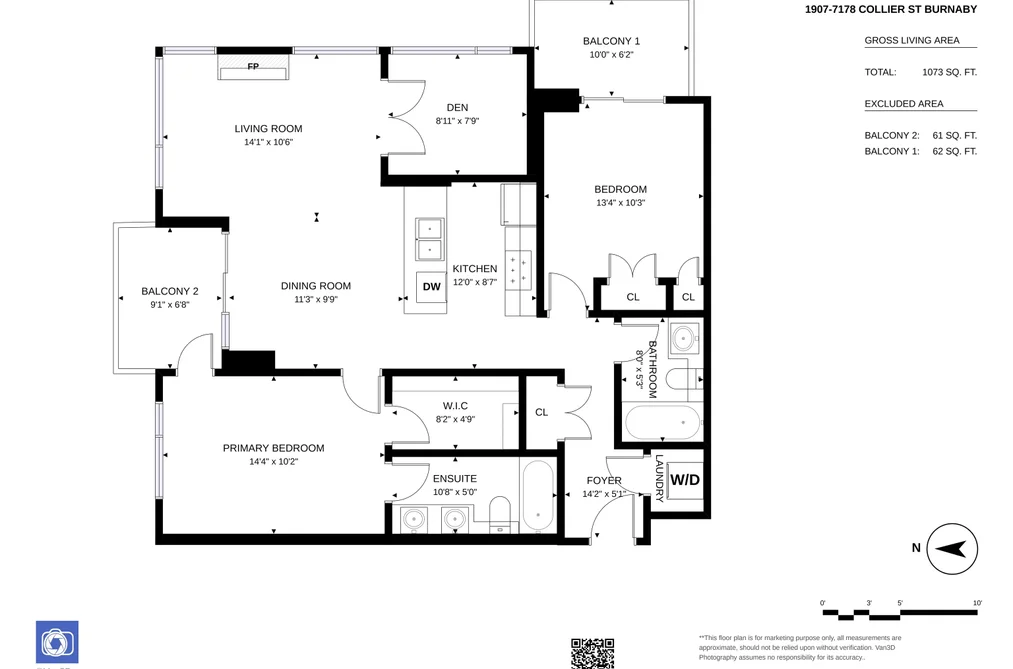 1907 7178 COLLIER STREET, Burnaby BC V5E 4N7, Burnaby BC — Residential for Sale — Photo 6 of 22