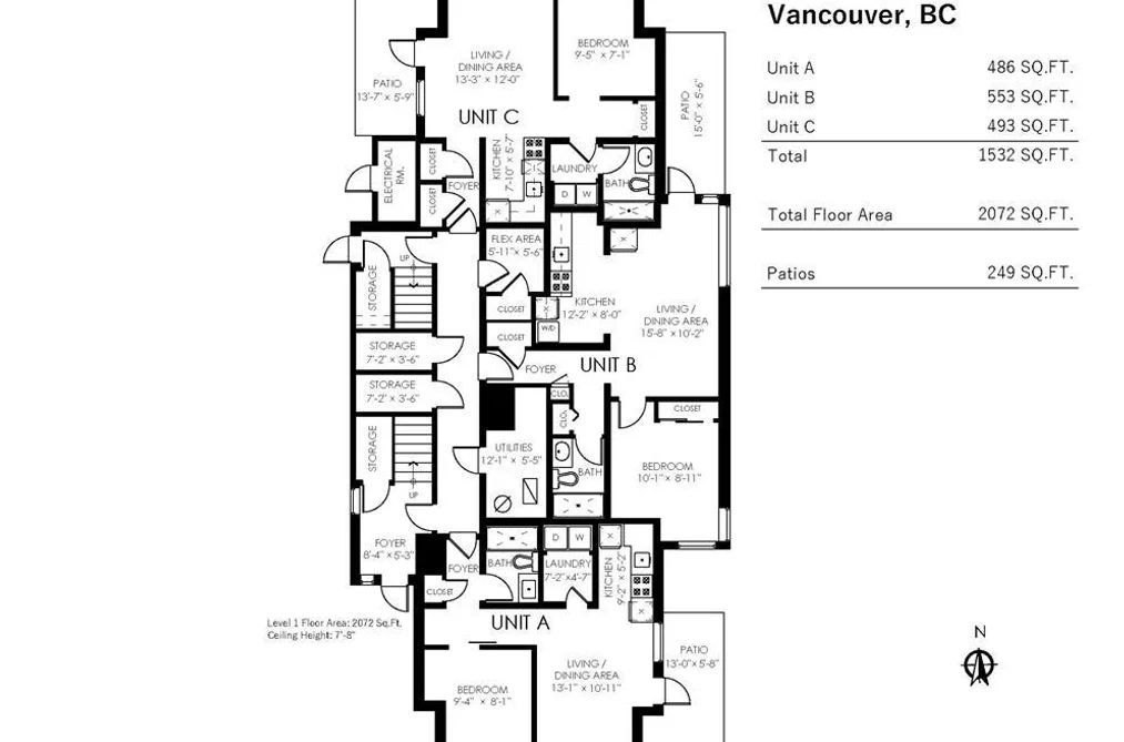 1923 PARKER STREET, Vancouver BC V5L 2L2, Vancouver BC — Residential Income for Sale — Photo 38 of 40