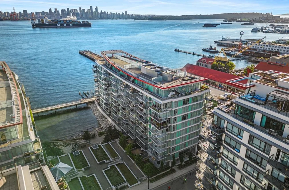 Condo for sale at 201 175 Victory Ship Way North Vancouver British Columbia - MLS: R3157760