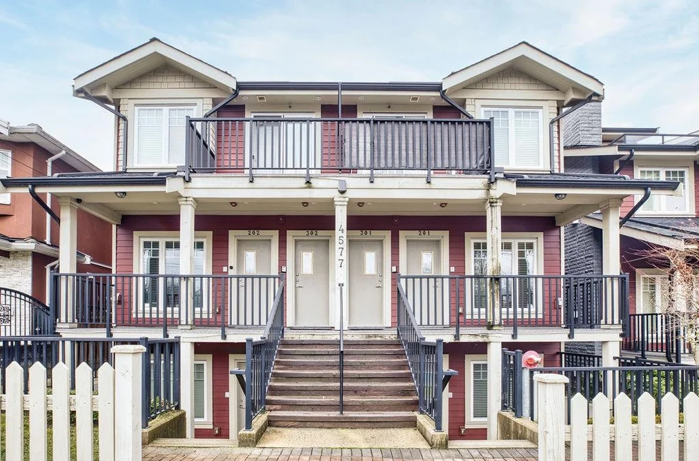 Townhouse for sale at 201 4577 Slocan Street Vancouver British Columbia - MLS: R3085648