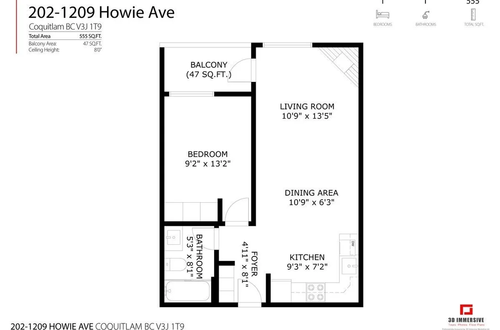 202 1209 HOWIE AVENUE, Coquitlam BC V3J 1T9, Coquitlam BC — Residential for Sale — Photo 30 of 30