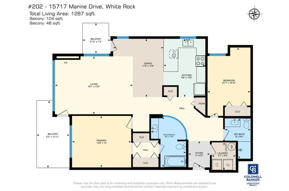 202 15717 MARINE DRIVE, White Rock BC V4B 1E4, White Rock BC — Residential for Sale — Photo 30 of 34