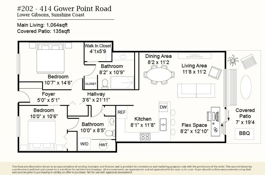 202 414 GOWER POINT ROAD, Gibsons, BC — Residential for Sale — Photo 25 of 25