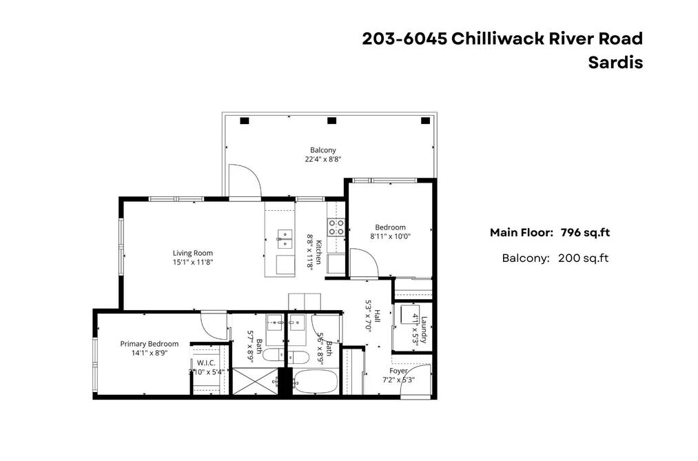 203 6045 CHILLIWACK RIVER ROAD, Chilliwack BC V2R 6L5, Chilliwack BC — Residential for Sale - Photo 5