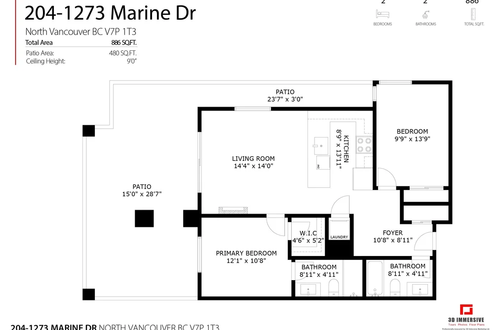 204 - 1273 Marine Drive, North Vancouver, BC - MLS: R3164882 - Photo 28 204 - 1273 Marine Drive, North Vancouver, BC - MLS: R3164882 - Photo 28