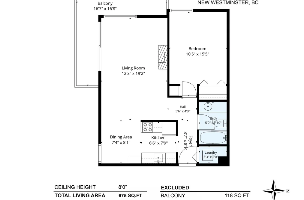 204 330 CEDAR STREET, New Westminster BC V3L 3P1, New Westminster BC — Residential for Sale — Photo 23 of 23