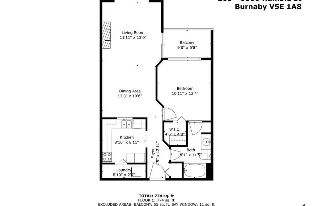 205 6860 RUMBLE STREET, Burnaby BC V5E 1A8, Burnaby BC — Residential for Sale - Photo 6