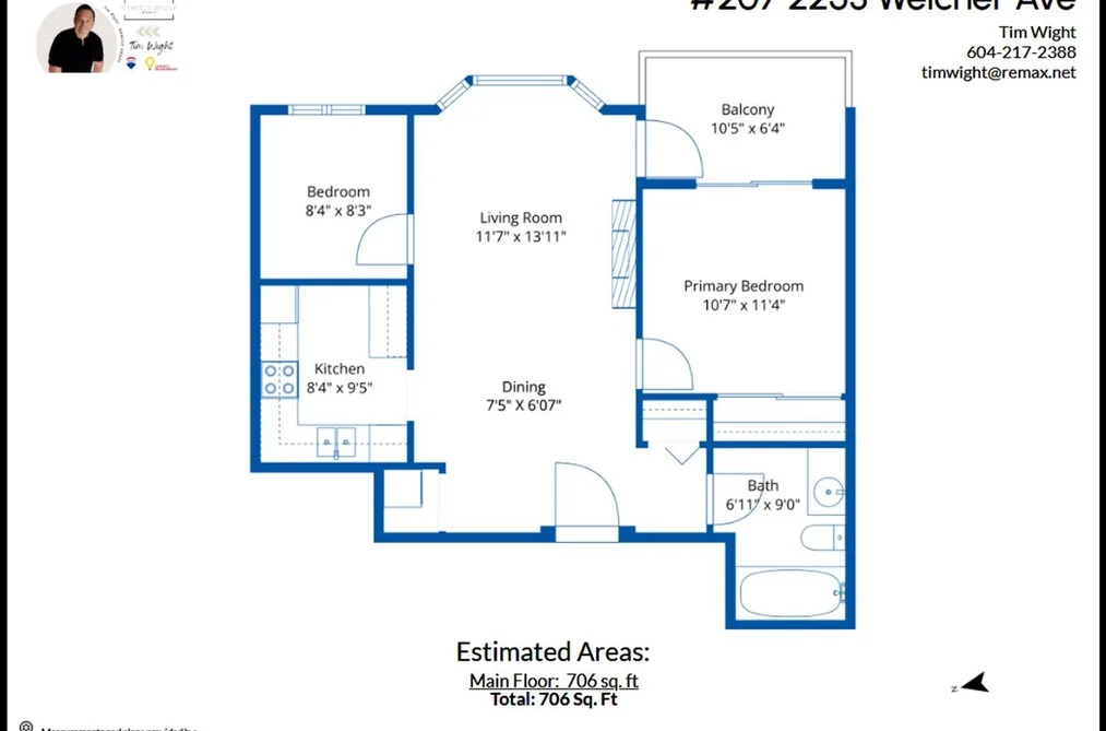 207 2253 WELCHER AVENUE, Port Coquitlam BC V3C 1X2, Port Coquitlam BC — Residential for Sale - Photo 5
