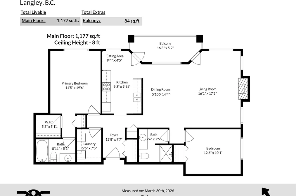 207 5450 208TH STREET, Langley BC V3A 2J9, Langley BC — Residential for Sale - Photo 2