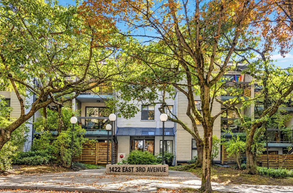 Condo for sale at 208 1422 E 3rd Avenue Vancouver British Columbia - MLS: R3168478