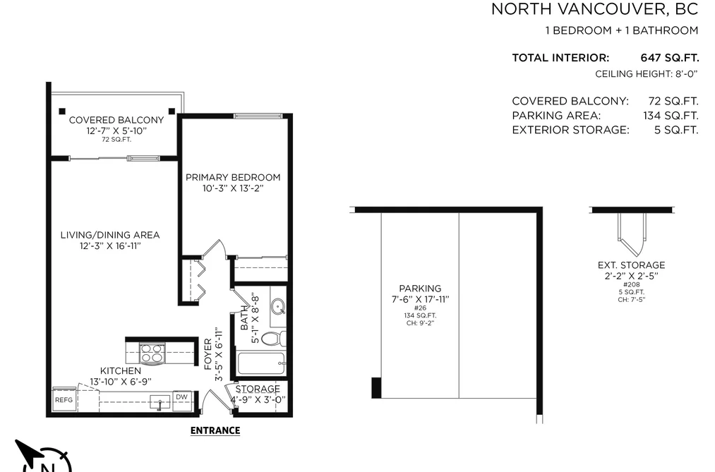 208 211 W 3RD STREET, North Vancouver BC V7M 1E9, North Vancouver BC — Residential for Sale - Photo 3
