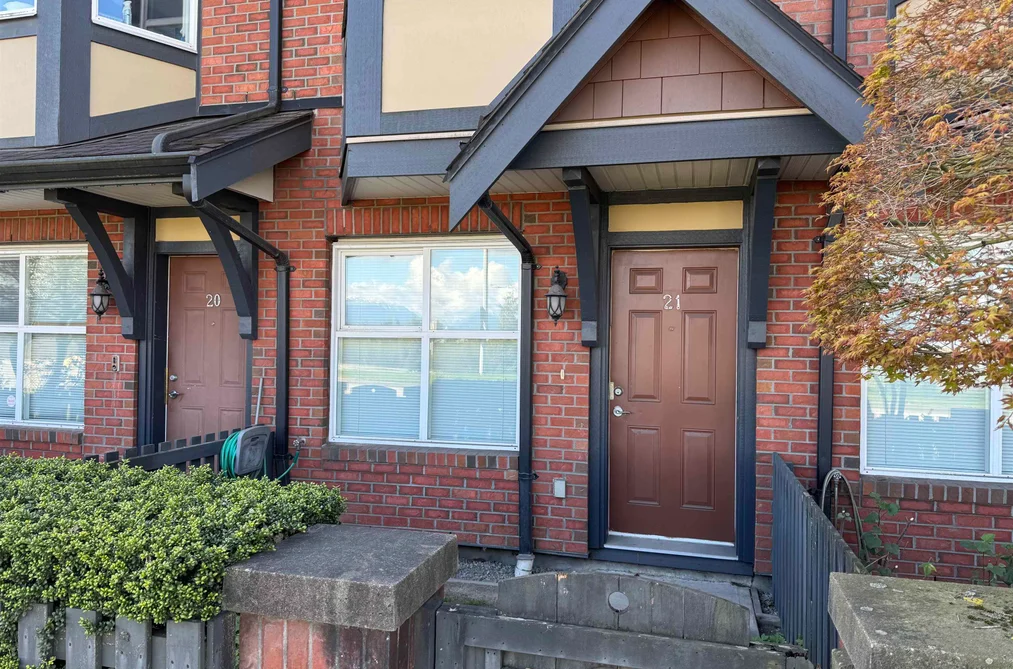 Townhouse for sale at 21 6099 Alder Street Richmond British Columbia - MLS: R3112405