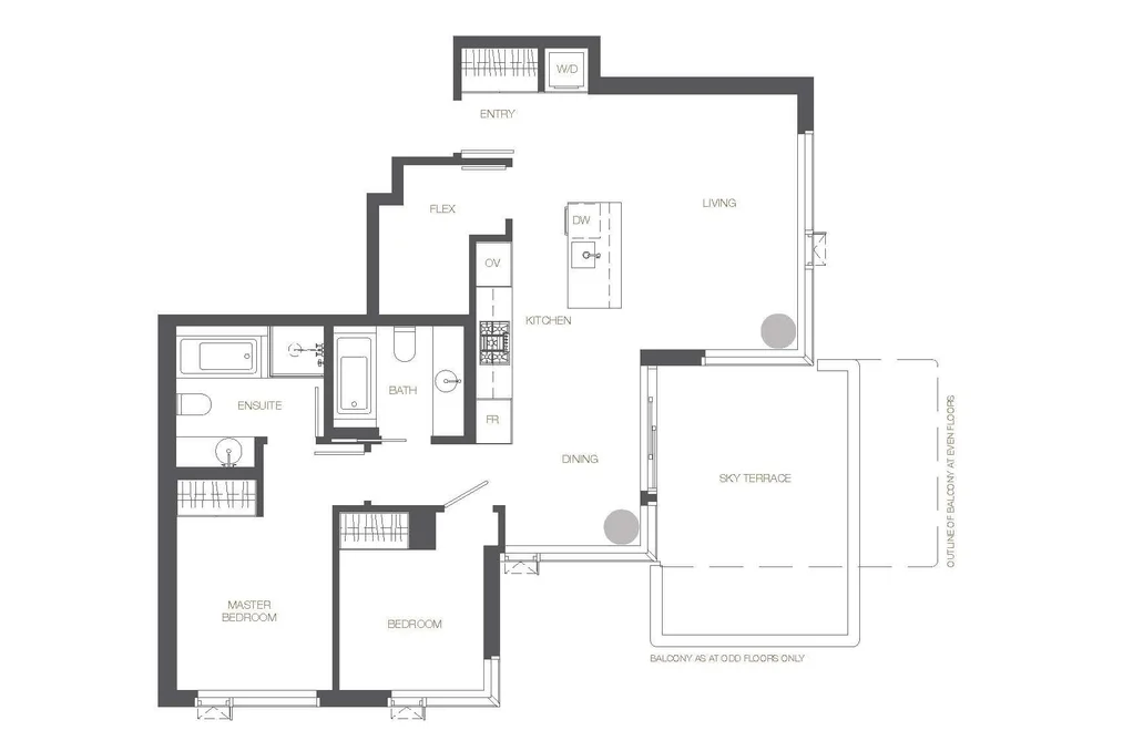 2106 1482 ROBSON STREET, Vancouver BC V6G 1B9, Vancouver BC — Residential for Sale - Photo 6