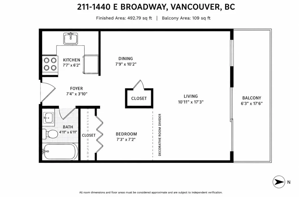 211 1440 E BROADWAY, Vancouver BC V5N 5P2, Vancouver BC — Residential for Sale — Photo 18 of 18
