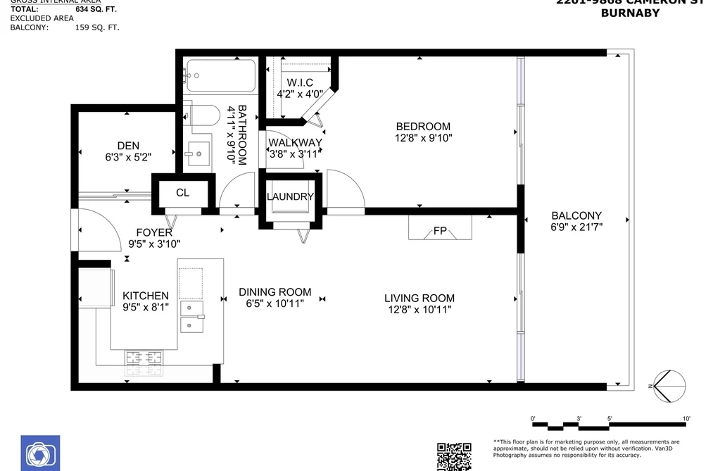 2201 9868 CAMERON STREET, Burnaby BC V3J 0A5, Burnaby BC — Residential for Sale - Photo 4