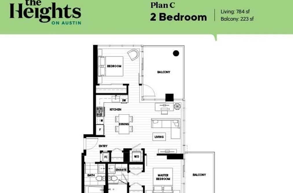2202 1045 AUSTIN AVENUE, Coquitlam BC V3K 0G9, Coquitlam BC — Residential for Sale - Photo 3