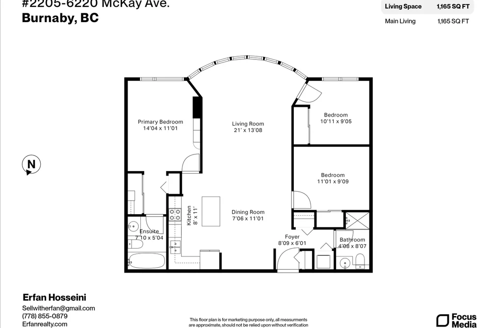 2205 6220 MCKAY AVENUE, Burnaby BC V5H 4M8, Burnaby BC — Residential for Sale — Photo 28 of 28