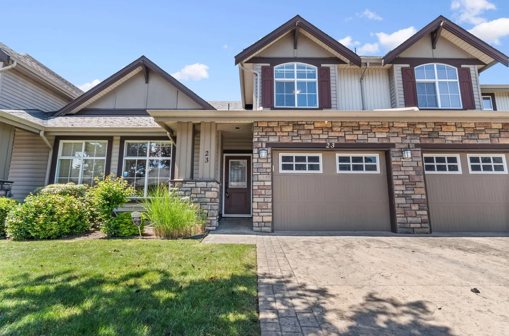 Townhouse for sale at 23 6577 Southdowne Place Chilliwack British Columbia - MLS: R3135895