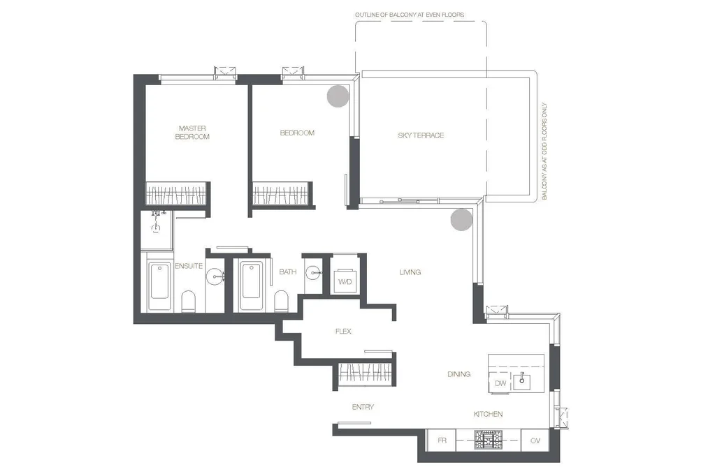 2303 1408 ROBSON STREET, Vancouver BC V6G 0E6, Vancouver BC — Residential for Sale - Photo 6