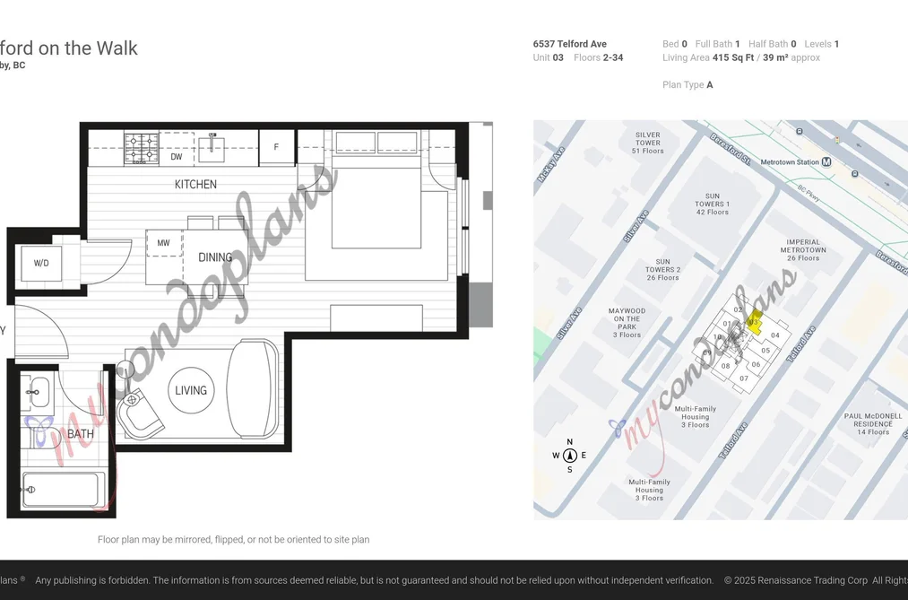2303 6537 TELFORD AVENUE, Burnaby BC V5C 0M1, Burnaby BC — Residential for Sale - Photo 2