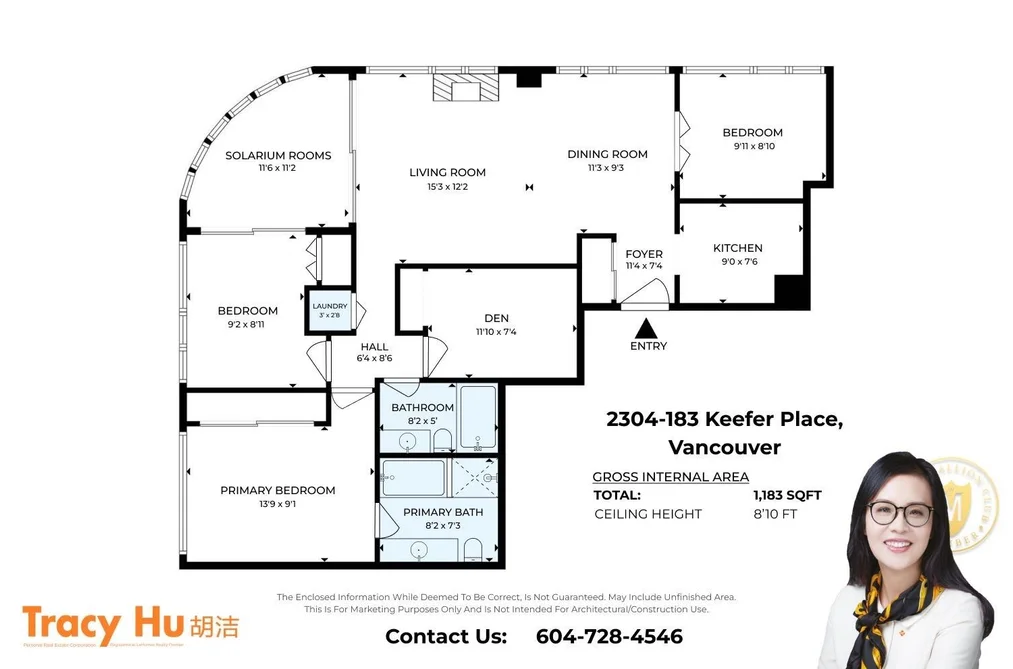 2304 183 KEEFER PLACE, Vancouver BC V6B 6B9, Vancouver BC — Residential for Sale - Photo 2