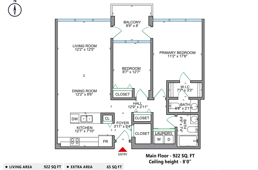 2402 9521 CARDSTON COURT, Burnaby BC V3N 4R8, Burnaby BC — Residential for Sale - Photo 7