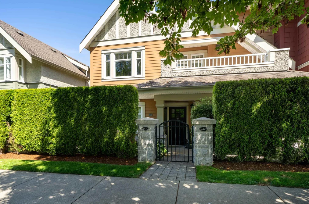 Townhouse for sale at 2470 Sasamat Street Vancouver British Columbia - MLS: R3131255